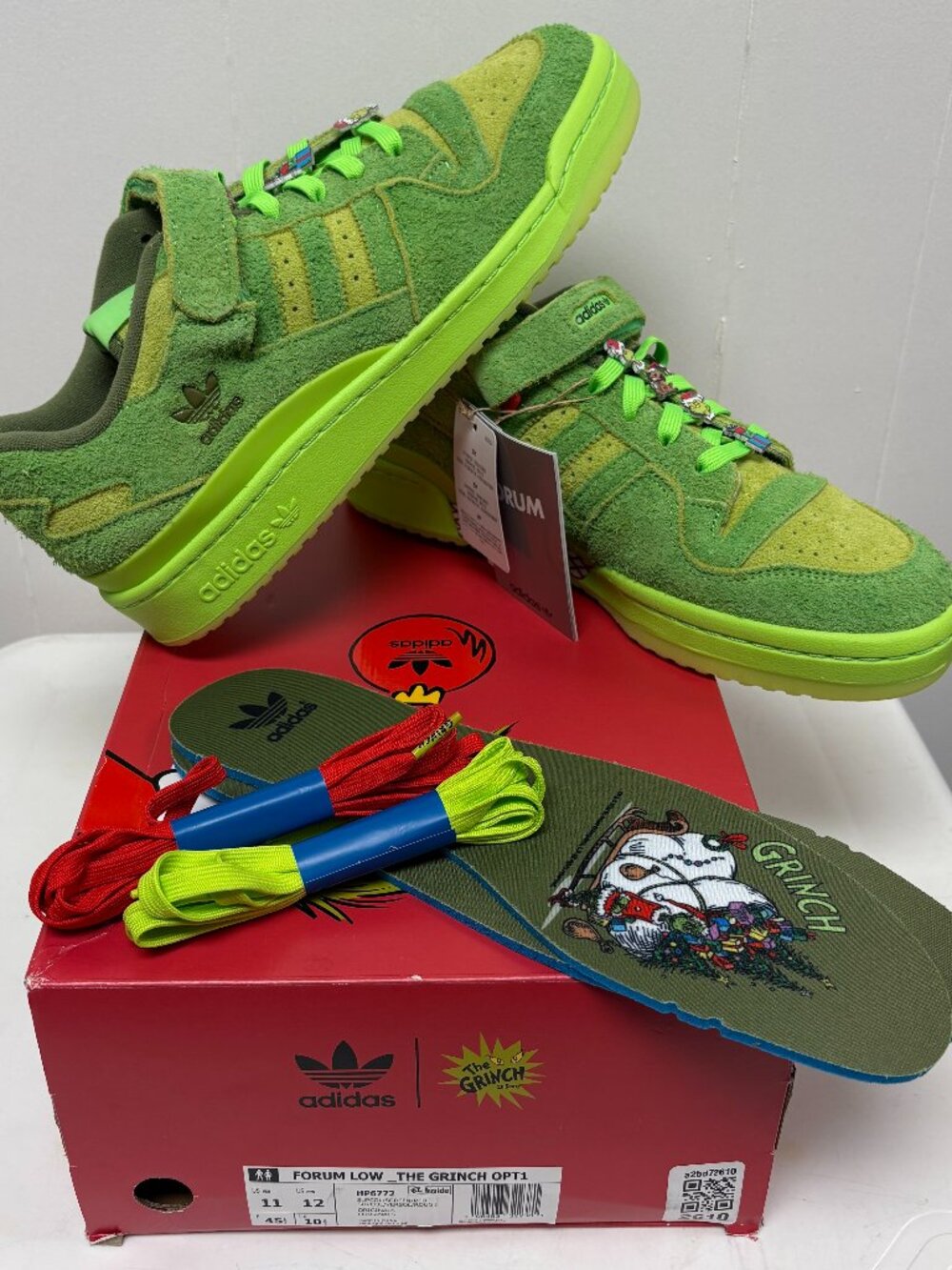 Adidas Forum Low The Grinch (HP6772), Size 11